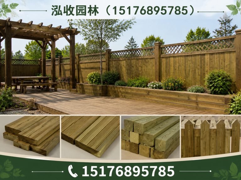 邢台塑木地板展示图